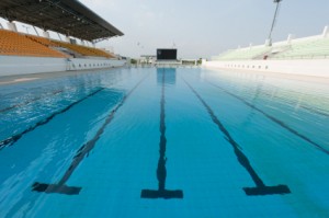 Swimming pool for workouts